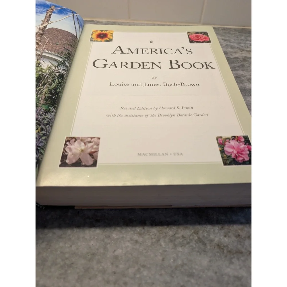 America's Garden‎ Book By Louise Bush Hardcover
